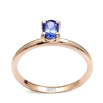 Ovaler Ring mit Tansanit
