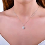 Diamant Effect Fantasie Halskette