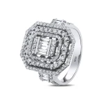 Diamant Fantasie Baguette Ring