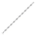 Diamant Fantasie Baguette Armband