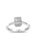 Diamant Baguette Ring Diamant Baguette Ring