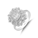 Diamant Baguette Ring Diamant Baguette Ring
