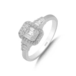 Diamant Baguette Ring