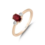Diamant Rubin Ring