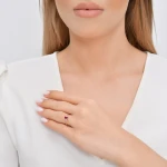 Diamant Rubin Ring