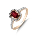 Diamant Rubin Ring