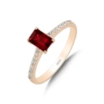 Diamant Rubin Ring Diamant Rubin Ring