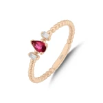 Diamant Rubin Ring Diamant Rubin Ring