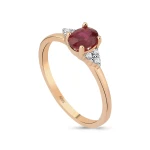 Diamant Rubin Ring