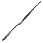 Schwarzes Diamant Herrenarmband