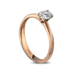 0,30 Karat Diamant Oval Solitärring 0,30 Karat Diamant Oval Solitärring