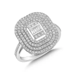 Diamant Baguette Ring Diamant Baguette Ring