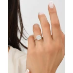 Diamant Effekt Ring