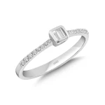 Diamant Baguette Ring Diamant Baguette Ring