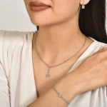 Diamant Baguette Collier