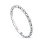 0,21 Karat Diamant Eternity Ring