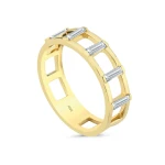 0,33 Karat Diamant Eternity Baguette Ring 0,33 Karat Diamant Eternity Baguette Ring