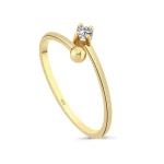 Diamant Fantasie Solitärring