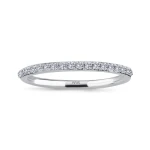 0,16 Karat Diamant Halb-Eternity Ring 0,16 Karat Diamant Halb-Eternity Ring