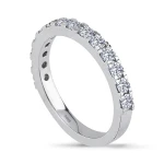 0,90 Karat Diamant Halb-Eternity Ring 0,90 Karat Diamant Halb-Eternity Ring