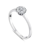 Diamant Effekt Ring