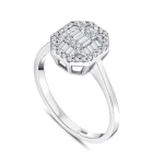 Diamant Baguette Ring