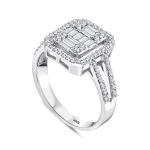 Diamant Baguette Ring Diamant Baguette Ring