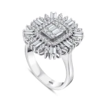 Diamant Baguette Ring Diamant Baguette Ring