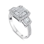 Diamant Baguette Ring