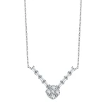 Diamant Baguette Halskette