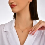 Diamant Gold Halskette Diamant Gold Halskette