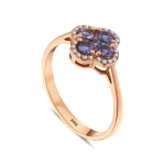 Tansanit Diamant Ring
