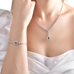 Diamant Saphir Armband Diamant Saphir Armband