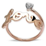 Diamant Liebesring