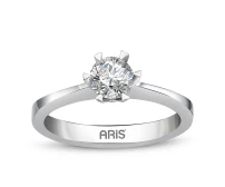 0,50 Karat Diamant Solitärring