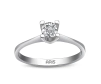 Diamant Miracle Solitärring Ring (0,20 Karat Optik)