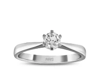 0,30 Karat F-Farbe Diamant-Solitärring Lyon