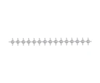 Diamant Baguette Armband