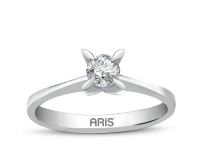 0,40 Karat G Farbe Diamant Solitär Ring Norwich