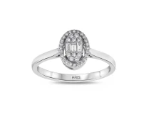 Diamant Baguette Ring