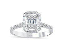 Diamant Baguette Ring