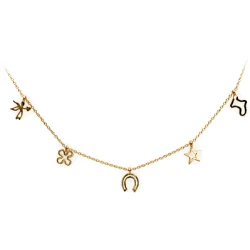 Glück Goldkette