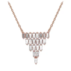 Diamant Fantasie Baguette Kette