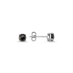 Schwarzer Diamant Herren Ohrring (Einzelpreis)