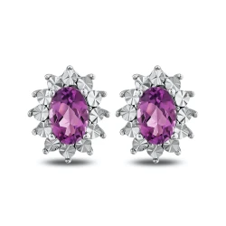Amethyst Gold Ohrring