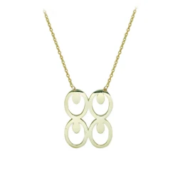 Adinkra Goldkette Weisheitssymbol (Mate Masie)