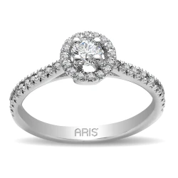 0,47 Karat Fantasie Diamant Solitärring