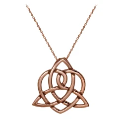 Keltisches Schwesternschafts-Symbol Goldkette