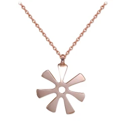Goldkette mit Weisheitssymbol
