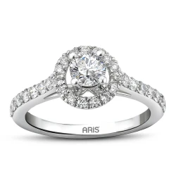 0,81 Karat Diamant Solitärring